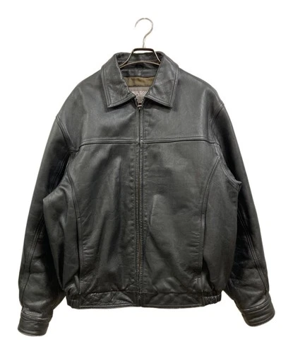 Wilsons Leather Leather Jacket Men's Size L Black - product listing photo