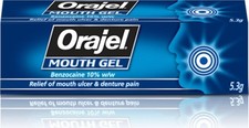 Mouth Ulcer and Denture Pain Relief Gel Fast Numbing Action 5.3g Fast Mouth