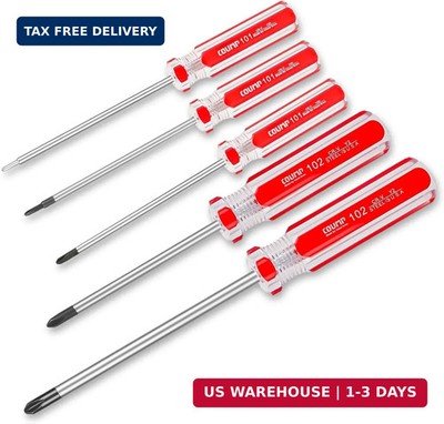 Triwing Screwdriver Set Magnetic Point Y Tip 5 Sizes 1.5mm 2mm 3mm 4mm Red