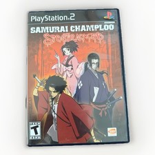 Samurai Champloo: Sidetracked PS2 CIB Complete Tested Original Receipt!!