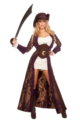 Decadent Pirate Diva Woman Deluxe Costume