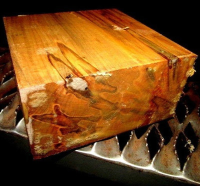 AMBROSIA MAPLE BOWL BLANKS LATHE TURNING BLOCK LUMBER WOOD 8'' X 8'' X 4''