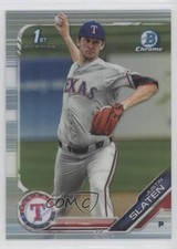 2019 Bowman Draft Chrome Refractor Justin Slaten #BDC-24 rt4