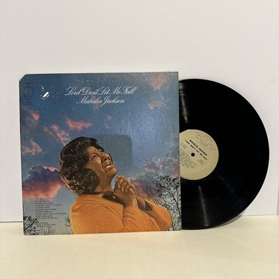 MAHALIA JACKSON LORD DON'T LET ME FALL Columbia Records LP