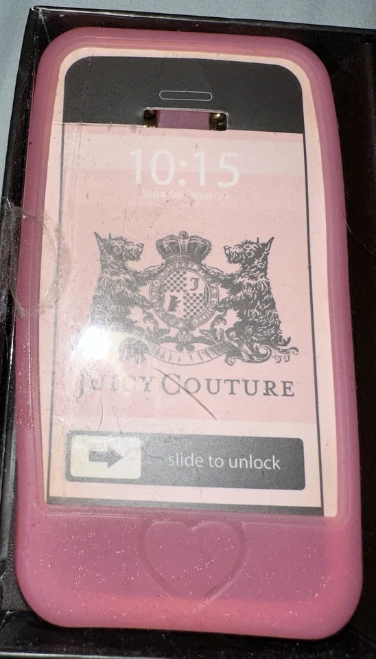 Fundas de silicona Juicy Couture para iPhone 4 - Lote de 2 (embalaje original) Foto 3 de 4