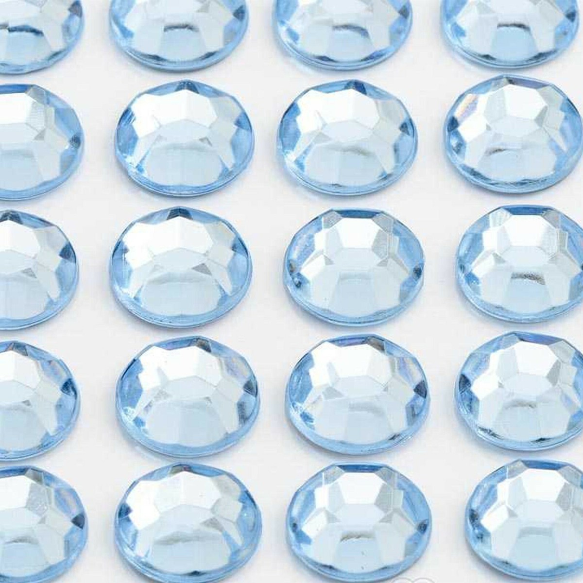 20 Flatback Resin Dotted Rhinestone Gems Mouse Head Cabochons
