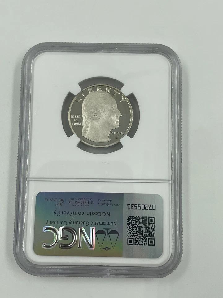 2024 S CLAD PROOF  "FIRST RELEASES" PAULI MURRAY AWQ  American Women NGC PF 69 - Image 2 of 2