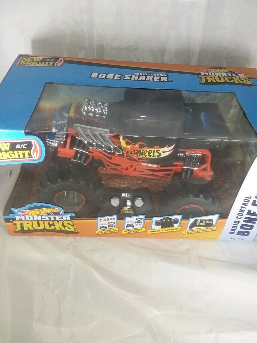 New Bright 1:15 Scale Remote Control Hot Wheels Monster Truck Bone