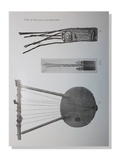 1929 Afrique noire Musique nègre Stephen-Chauvet Instruments traditionnels rare 