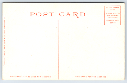 Postcard Boston,MA Christian Science Cathedral Suffolk County Massachusetts VTG - Picture 2 of 3