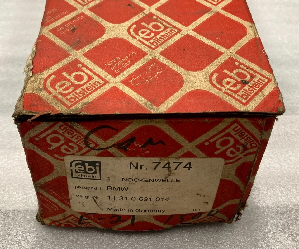 Árbol de levas Febi Bilstein 11310631014 nuevo bmw 1502-2002tii 1500-2000CS E21 E12 Foto 2 de 2