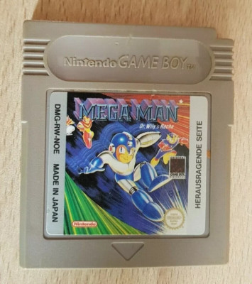Mega Man: Dr. Wily's Rache / Dr. Wily's Revenge (Nintendo Game Boy, 1992)