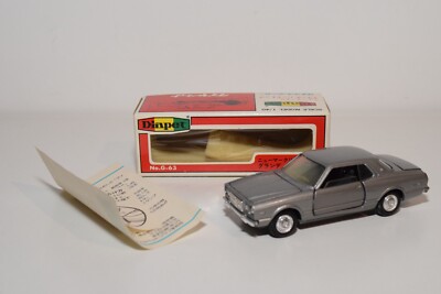 A88 1:40 DIAPET YONEZAWA G-63 G63 NISSAN MARK II GRANDE HT HARDTOP GREY NMIB