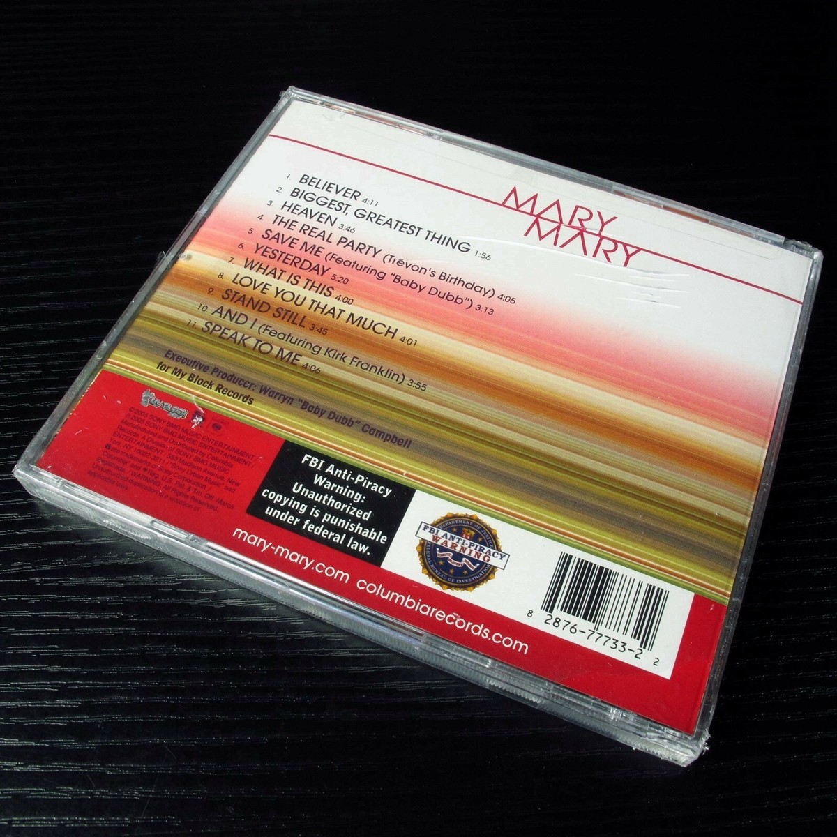 Mary Mary - S/T Self Titled USA CD Sealed [Case cracked] #0104