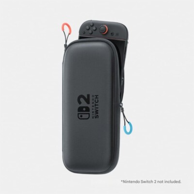 new Nintendo Official Switch 2 Carrying Case & Screen Protector