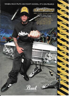 PEARL PEDALS - WUV of P.O.D. - 2003 Print Advertisement