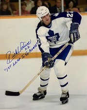 Rick VAIVE SIGNED 8x10 Photo Toronto Maple Leafs! “1st Leaf To 50 Goals”  W/COA