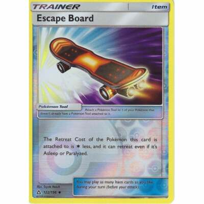 Pokemon Karte Reverse Holo Escape Board 122/156 Trainer Item TCG CCG