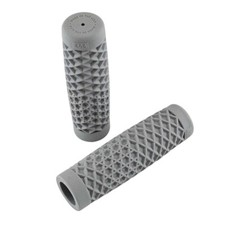 ODI Vans Waffle Pattern 1" Motorcycle Grips, GREY, Harley V-Twin Made in the USA
