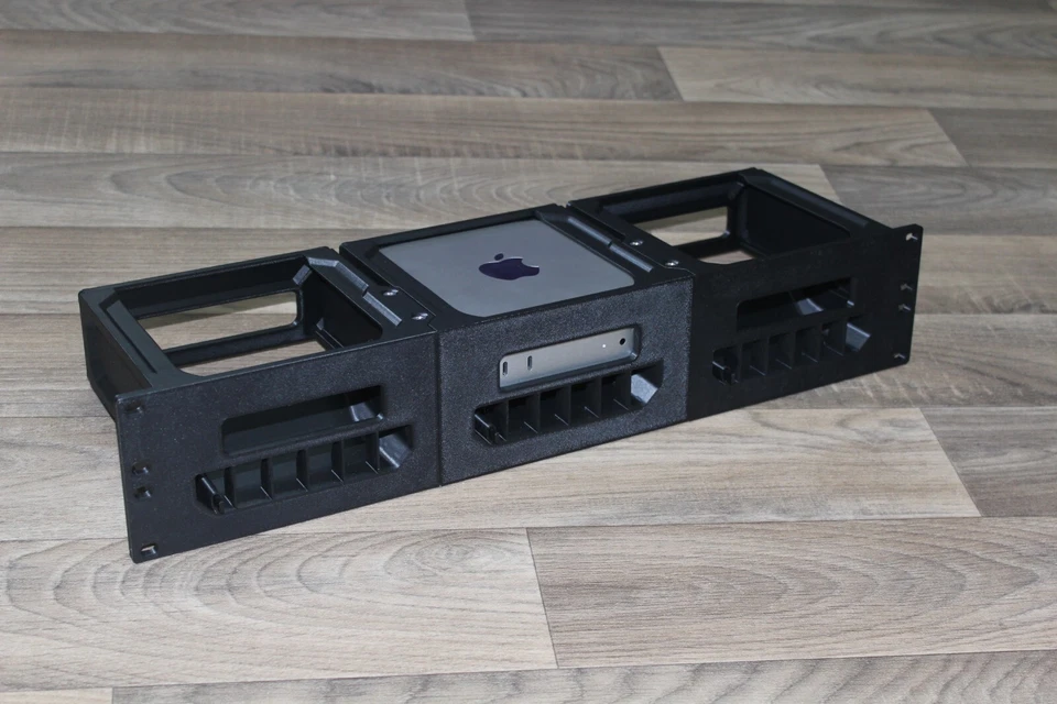 2U Rack Mount for 2024 M4 Mac Mini with Optimized Airflow & Front Power Button - Image 4 of 4