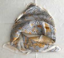 26" x 26" 100 Silk Satin Scarf Wrap Shawl Square Landscape  Fast Shipping