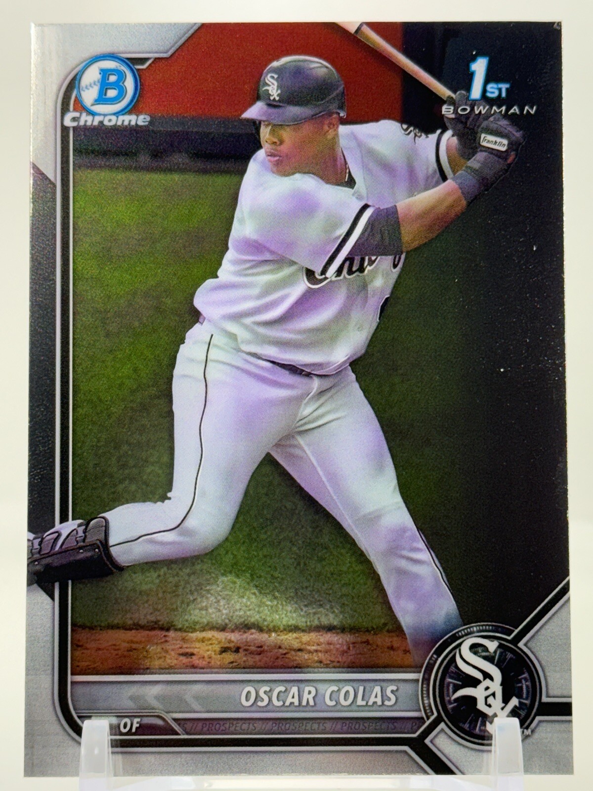 2022 Bowman Chrome Oscar Colas 1st Chrome #BCP-152 Chicago White Sox