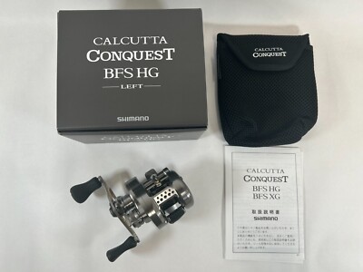 Shimano 23 CALCUTTA CONQUEST BFS HG Left 7.8 Casting Reel