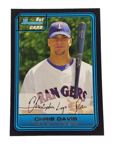 Rookie Chris Davis Baseball Cards