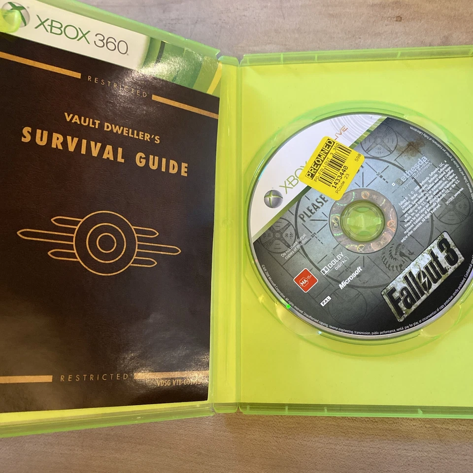 Fallout 3 Microsoft Xbox 360 Game - Image 2 of 2