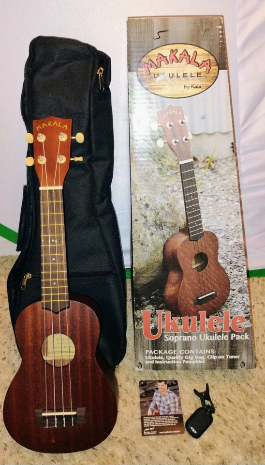 Kala Makala Ukulele Classic Soprano  (MK-S) With Bag, Box & Tuner  - Image 2 of 4