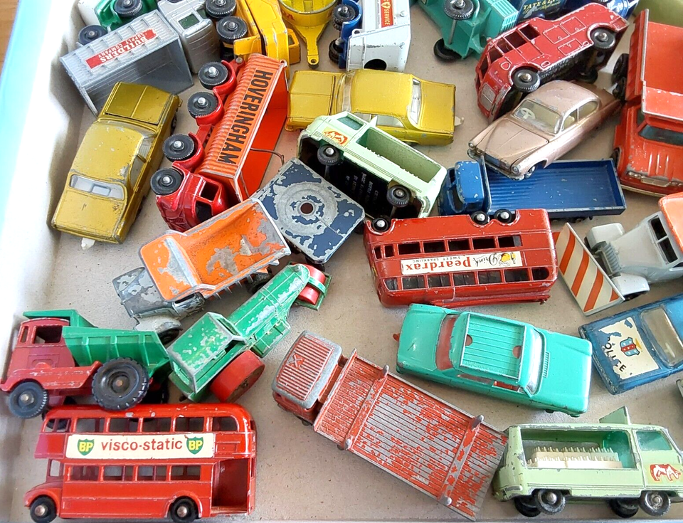 Matchbox Lesney Regular Wheels Cars + Commercials Job Lot eBay