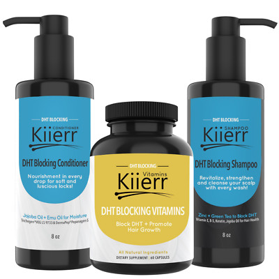 Kiierr Hair Growth Products Bundle (1 Month Supply)