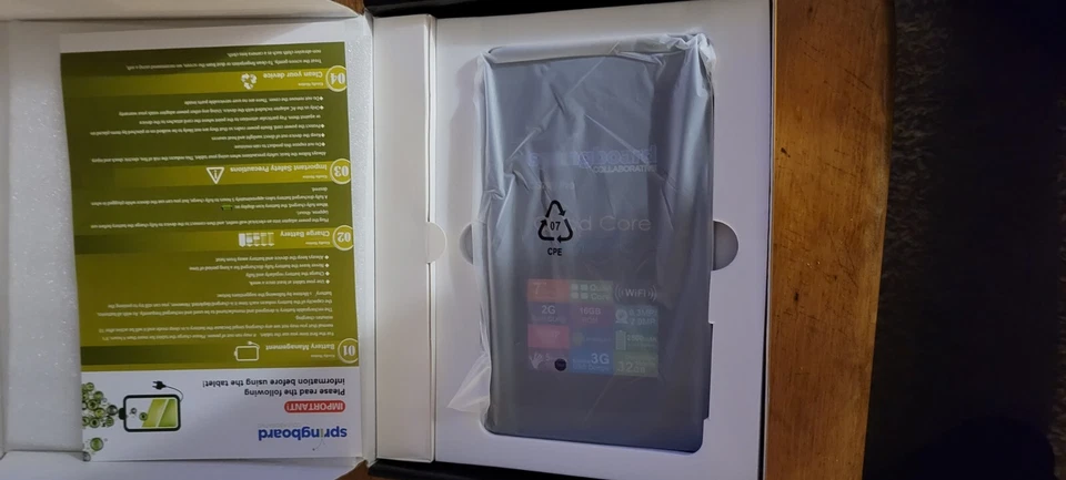 NEW Springboard Collaborative CS790 Childrens Interactive Tablet 7in HD Display - Image 2 of 4