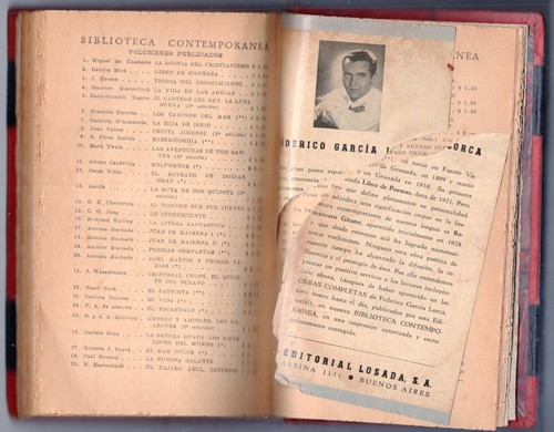 GARCIA LORCA, "ROMANCERO GITANO", BOO, 1ST EDITION, 1943 - Picture 4 of 4