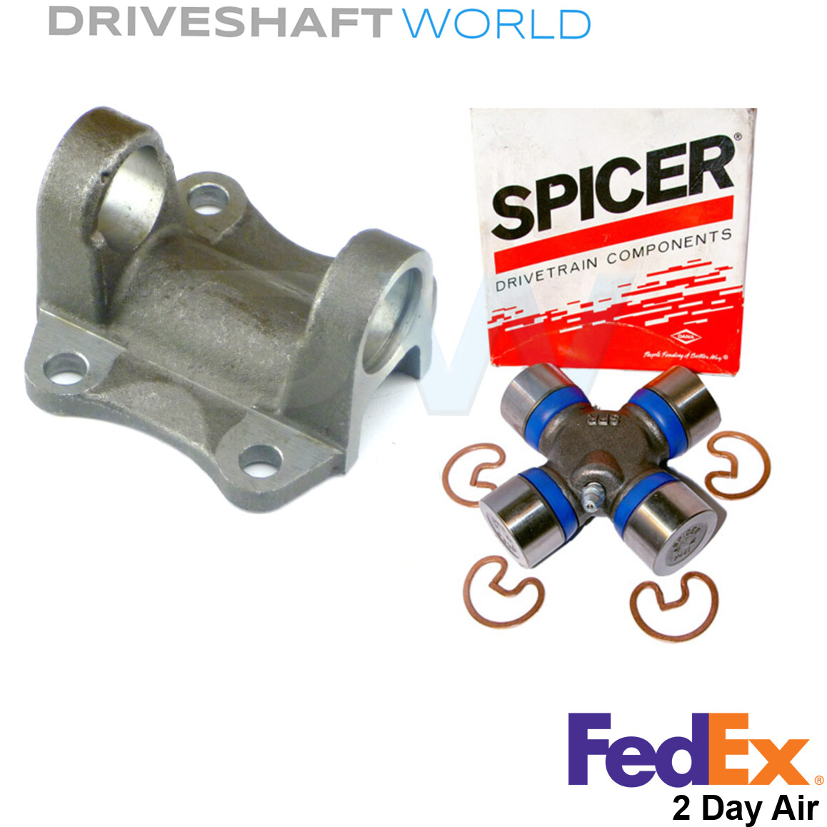 Driveshaft Flange Yoke 3-2-119 & Spicer U-Joint 5-178X - 1350 Series