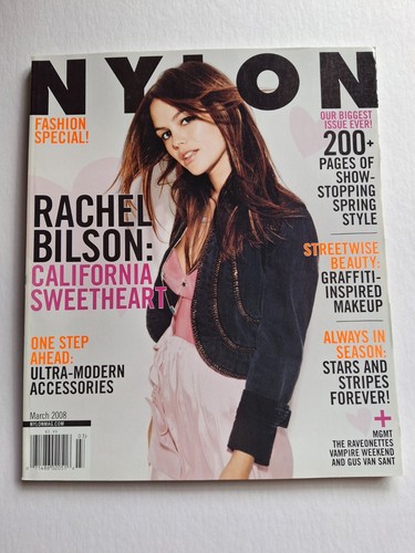Nylon Magazine March 2008 Rachel Bilson - 第 1/7 張圖片