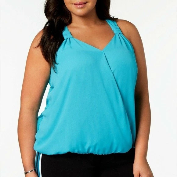 Bubble hem cheap sleeveless tops