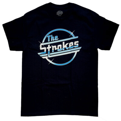 The Strokes OG Magna schwarzes T-Shirt OFFICIAL