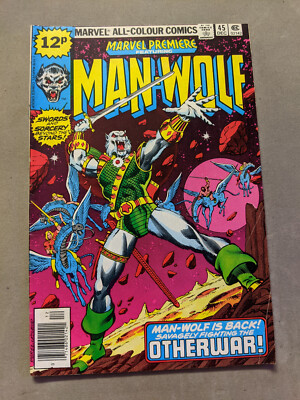Marvel Premiere #45, Man-Wolf, 1978