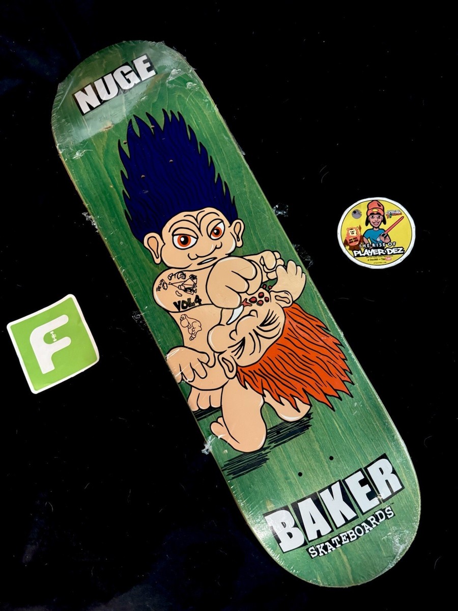 RARE Don Nuge Nguyen Troll Fight Pro Model Baker Skateboard Deck