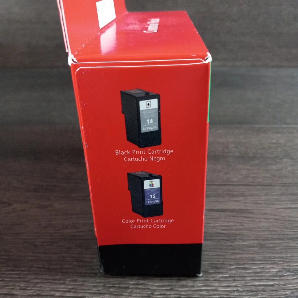 Lexmark Printer Cartridges Combo Pack of #14 Black and #15 Color  - Image 4 of 4