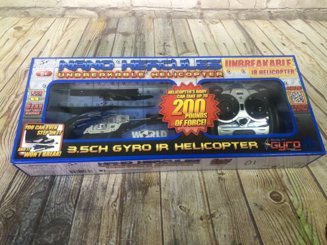 35939 for sale online World Tech Toys Gyro Nano Hercules Unbreakable Helicopter