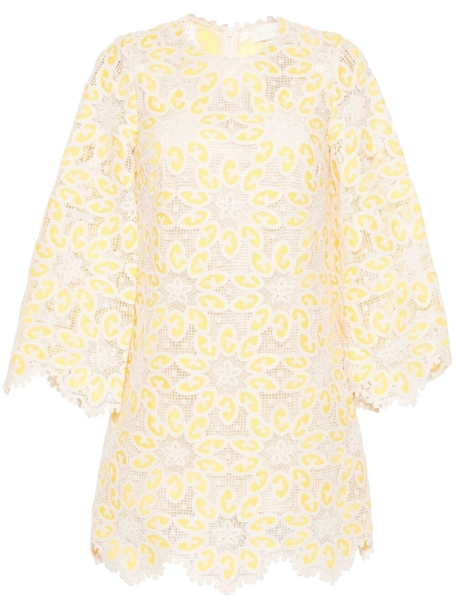 ZIMMERMANN 1750SRS253NAUMP 関税送料込 Zimmermann Tie Neck Mini Dress | Shopbop
