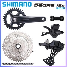 SHIMANO Deore M6100 1x12 Speed Build Kits MTB Groupset MT510 Crankset 32T 175mm