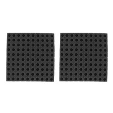 2 Pcs Black Hydroponic Sponge Tray for Soilless Vegetable Planting 5.14 per sponge