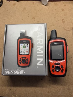 Garmin inReach Explorer+ Handheld Satellite Communicator and GPS Navigator