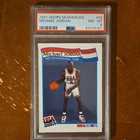 Michael Jordan 1991 Hoops McDonald's #55 PSA 8 Graded Basketball Card