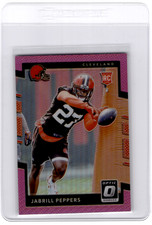 2017 Donruss Optic Jabrill Peppers RC #140 Pink Prizm HOLO Rookie Browns