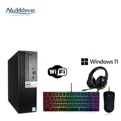 Dell i5 Gaming Desktop PC Computer SSD Nvidia Quadro Win 10 16GB bundle