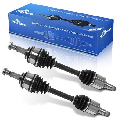 Maxfavor Front CV Axle Shaft for 2003-24 Lexus GX470 GX460 Toyota 4Runner Tacoma
